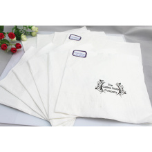 Serviette en papier blanc Fsc